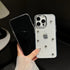 Bling Glitter 3D Bow Stars Clear Phone Case Compatible with iPhone 13 Pro (Bow)