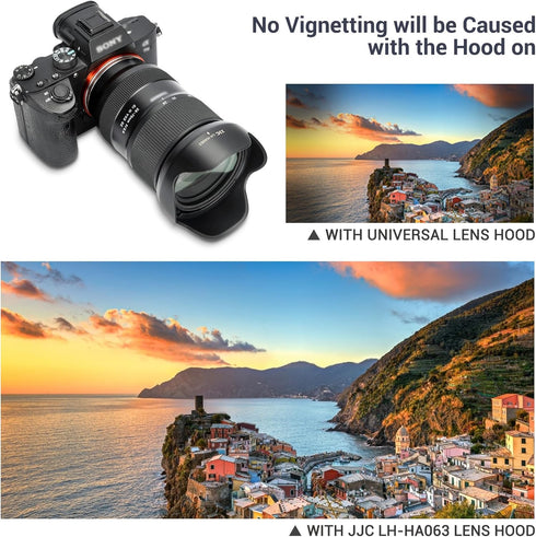 Lens Hood for Tamron 28-75mm f/2.8 Di III VXD G2 (Sony E) Model A063, Reversible Shade Compatible with 67mm Filters