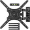 EZISE Full-Motion TV Wall Mount for Most 26-55 Inch TVs, Articulating TV Mount