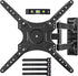 EZISE Full-Motion TV Wall Mount for Most 26-55 Inch TVs, Articulating TV Mount