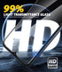 Orzero (4 Pack) Tempered Glass Screen Protector for T-Mobile REVVL 6x 5G / REVVL 6 5G, 2.5D Arc Edges, 9H HD