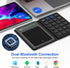 Tioleje 23-Keys, 3 1 Bluetooth Number Pad Touchpad with Calculator - Rechargeable Folding Portable Wireless Numeric