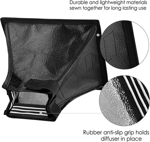 Neewer Camera Speedlite Flash Softbox and Reflector Diffuser Kit for Canon and Nikon DSLR Cameras