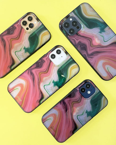 Sonix Case for iPhone 14 Pro Max, 10ft Drop Tested Marble Phone Case for Women, Agate