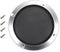 Fielect 2Pcs 5" Speaker Cover with Silver Metal Trim, Decorative Circle Woofer Guard, 8 Screws Included