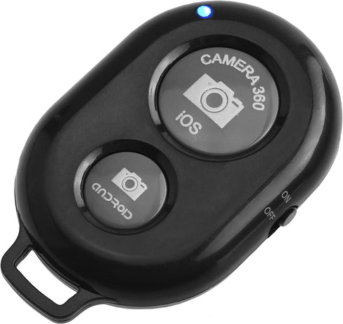 CamKix Wireless Bluetooth Camera Shutter Remote Control Clicker for Smartphones, Compatible with All iOS and Android