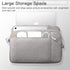 JETech Laptop Bag Case for 13 13.3 14 Inch, Waterproof Slim Sleeve Cover for MacBook Air/Pro, Surface Book, Light Grey