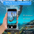 Waterproof Phone Pouch Bag - 7.5in Water Proof Cell Phone Case for Beach Travel Must Haves, Waterproof Phone Holder with Lanyard for iPhone 15 Pro Max Galaxy S23 Pixel 7a, Cruise Essentials