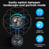 PIEPIE 360 Magnetic Car Phone Holder Mount Heavy Duty Metal Dash/Windshield Large Suction Cup for Non-Smooth