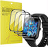 Compatible 3 Pack 3D Full Coverage PET Soft Screen Protector Film for RLQA Smart Watch, 1.83" Smart Watch