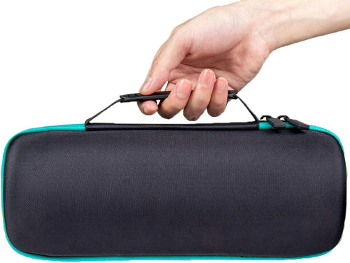 co2CREA Hard Carrying Case Replacement for JBL Charge 4 / JBL Charge 5 Waterproof Portable Bluetooth Speaker (Black