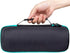 co2CREA Hard Carrying Case Replacement for JBL Charge 4 / JBL Charge 5 Waterproof Portable Bluetooth Speaker (Black