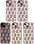 Rosarnnah 15 6.6 (6.1") for iPhone Case Cute - Durable Shockproof ft Drop Impact Phone Case - Funny Milk Cow Ducky