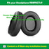 Premium Earpads for Samson CH700 Headphones - Soft Protein Leather & Memory Foam Cushions for Ultimate Comfort.