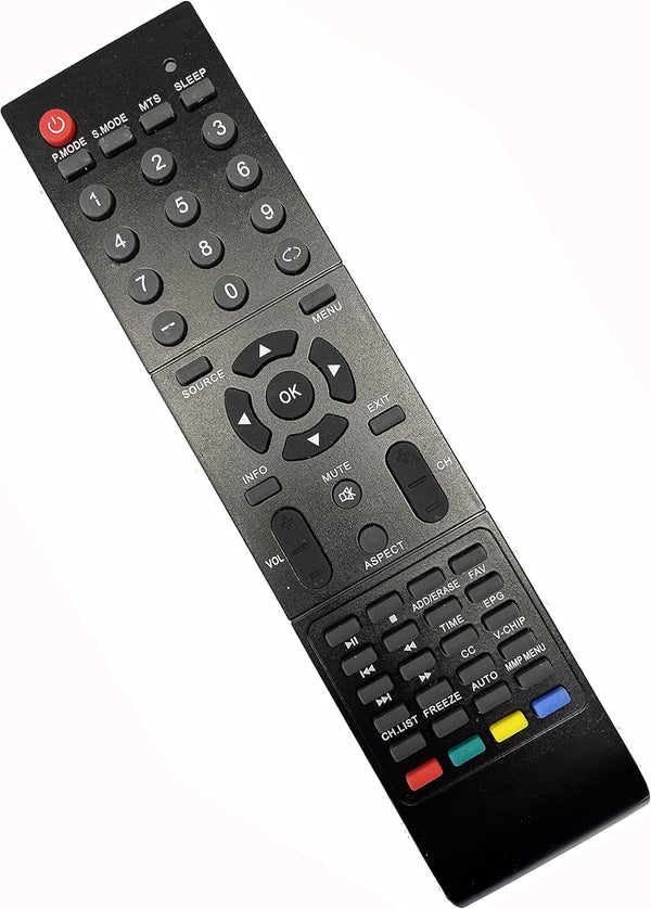 Remote Control Replacement for Element TV ELAFT321 ELCFT241 ELDFT421 ELDFT551 ELDFW462