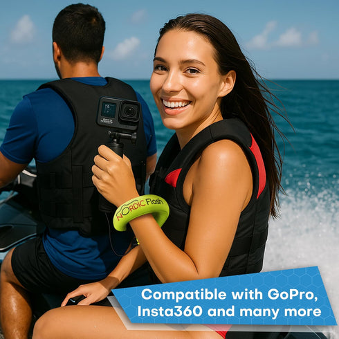 Insta360, Nordic Flash Floating Wrist Strap for Phone & Camera - Compatible with GoPro, DJI, OM System, Kodak, iPhone