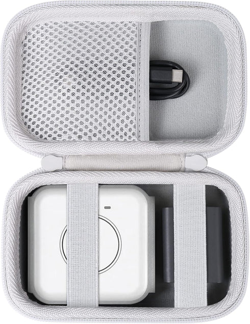 Aenllosi Hard Carrying Case for UCOMX Nano 3 in 1 Wireless Charger (White, Case Only)
