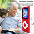 Red Digital MP3 / MP4 Player (Max Support 64 GB) with Photo Viewer, E-Book Reader, Voice Recorder, and FM Radio