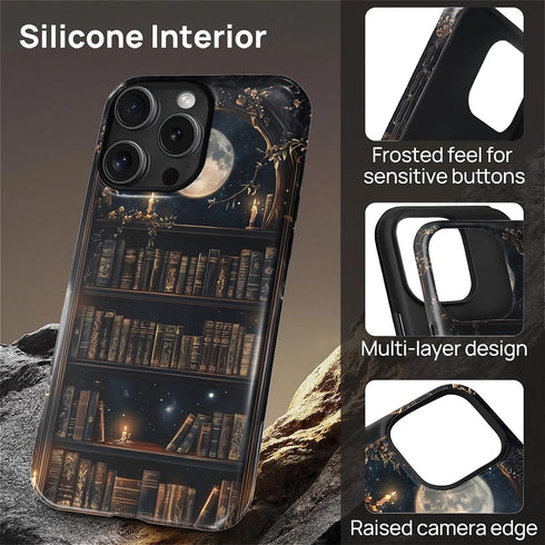 MQJCYB 16 16 Magnetic Case for iPhone Pro Max Design,Compatible with MagSafe,Slim Protective Soft TPU Bumper Phone