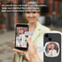 Esdallina Phone Rear Camera Selfie Mirror - See How You Look in the Back Camera - for High Definition Photos (White)