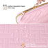 Lacdo 13 inch Laptop Sleeve Case for MacBook Air/Pro and iPad Pro, Waterproof Storage for 13 inch Devices (Sakura Pink)