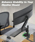 ULTRARM Grommet Steel Monitor Mount Reinforcement Plate for Thin Glass & Other Fragile Tabletop - Steel Bracket Plate