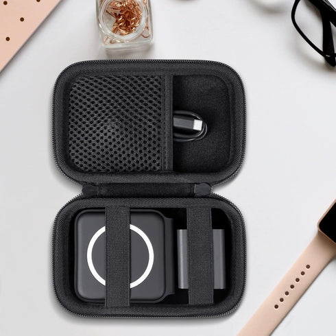 Aenllosi Hard Carrying Case for UCOMX Nano 3 in 1 Foldable Wireless Charging Station (Case Only, Black)