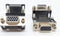 Pro D-Sub High Density DBHD15 Female Right Angle PCB Mount Connector, 10-Pack, 90 Degree D-Sub RHD15F - PC Accessories