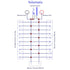 20Amp 2x10 Position Barrier Terminal Block Distribution Module for AC DC