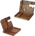 awofer Ebony Wood Phone Docking Station Gifts for Men - Nightstand Organizer with Key Holder, Wallet Stand, Watch