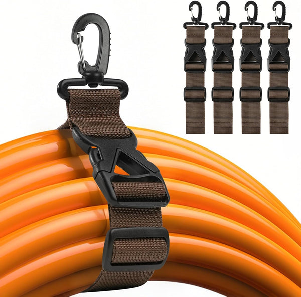 Glorisunity Adjustable Extension Cord Holder Organizer Extension Cord Hanger for Garage and Shed