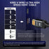 Kirei V Wire 8K/10K/4K 3.3 (1M), 48Gbps 8K@60Hz 4K@120Hz 2.0/2.1/2.2/2.3, HDMI Cable ft Ultra High Speed, eARC HDCP