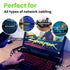 6 1 (10 Pack) Cat6 1ft 10Gbps 550MHz 24AWG RJ45 GEARit Cat Ethernet Patch Cable ft Black Patch Cables Black/Ethernet