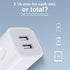 USB Wall Charger, Sicodo 3Pack Dual Port Charging Block, Plug in Cell Phone Charger Box for iPhone 15 14 13 12 SE 11 X