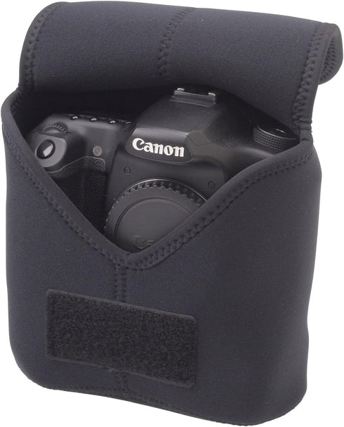 Matin Digital SLR Compact Camera Body + Battery Grip Case in Black V2 - (XL)