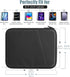 TiMOVO 9-11" Tablet Sleeve, Black Protective Bag with Pocket for iPad Air 11", iPad Pro 11", Galaxy Tab S9/S8/A7