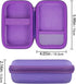 co2CREA Hard Carrying Case for JBL Go 4 Go3 Go 3 Eco, Waterproof Ultra Portable Bluetooth Speaker (Purple Case)