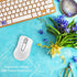 memzuoix 2.4G Wireless Mouse, 1200 DPI Computer Mouse with USB Receiver, Portable Cordless Mouse for Laptop, PC, 5
