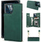 Bocasal Crossbody Wallet Case for iPhone 12 Pro Max, PU Leather Credit Card Holder, Shockproof Detachable Strap, Green
