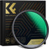 K&F Concept 52mm Blue Streak Effect Lens Filter, Anamorphic Optical Glass Light Flare Effect for Camera Lens