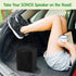 Two Black Heavy Duty 600D Outdoor Sonos Speaker Covers, Protection for Sonos Play:1, One & SL Speakers