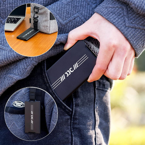 Aluminum Pop up Memory Card Case for 12 Micro SD TF MSD, 4 SD, 2 Nano SIM/NM Cards, Anti-Shock Anti Scratch with