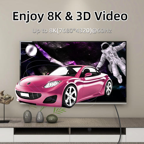 8K 1.6FT, 48Gbps 8K@60Hz Video4K@144Hz 0.5M) GELRHONR Mini HDTV to HDTV Cable Mini Male to Male Support for Camera