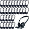20 Pack Class Set Headphones for Kids Students School Classroom Bulk Earphones