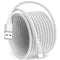 Huukein White USB A to USB C Cable 15ft, Extra Long USB