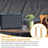 Styquenzer 4 Subwoofer Box Terminal, Pcs Speaker Terminals Connectors Speaker Terminal Cup Speaker Binding Post Screw