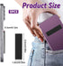 FdcLixuvol 2Packs Ultra-Thin Cell Phone Holder, Adjustable Mini Alloy Phone Stand Vertical and Horizontal Phones Stand