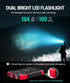 BLAVOR 10,000mAh Solar Charger Power Bank, Portable Wireless Charger with 20W Fast Charging, Dual Flashlight for Camping