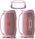 Silicone Cover Case for JBL Charge 4/Charge 5 Portable Bluetooth Speaker, Soft Skin Sleeve Accessories (Pink)