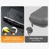 Hard Drive Case for 3.5 inch External HDD, Portable Water-Resistant and Shockproof Storage Bag with Stackable Design